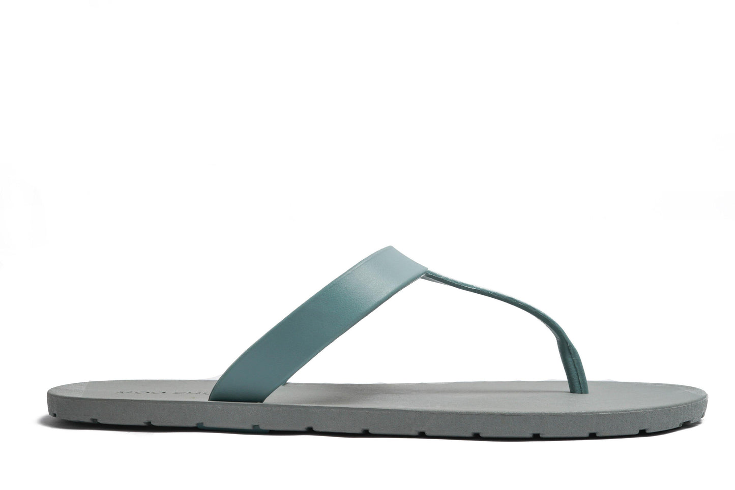 THONGS SEMELLE GRISE ET LANIÈRE GRISE