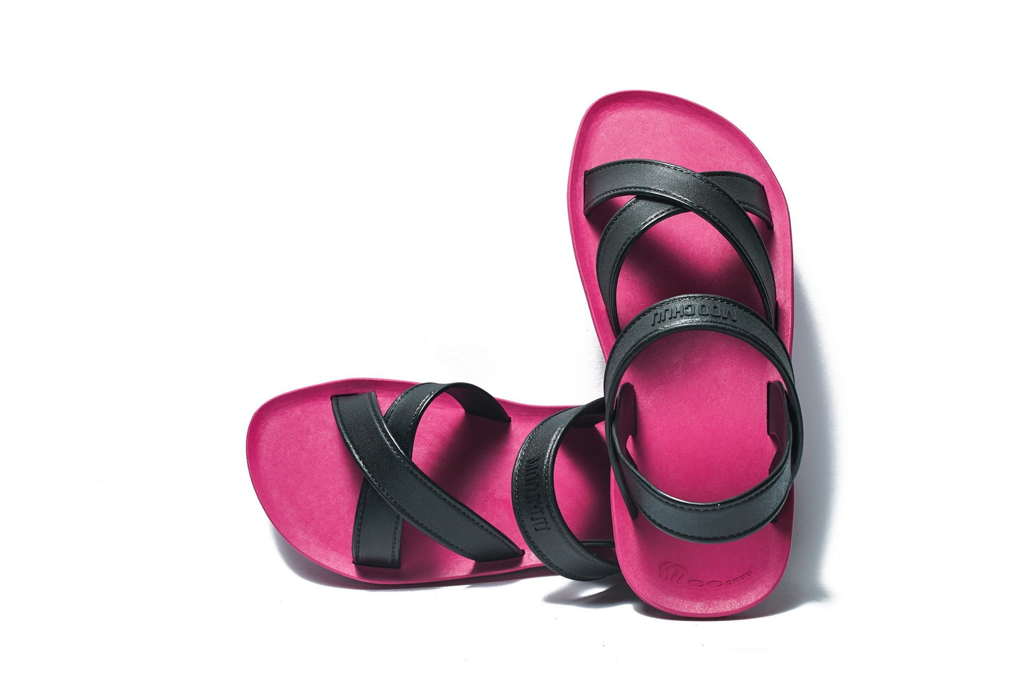 CROSS PLUS SEMELLE ROSE ET LANIÈRE NOIR