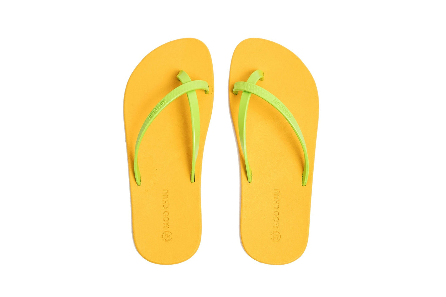 ALFA SEMELLE JAUNE ET LANIÈRE CITRON VERT