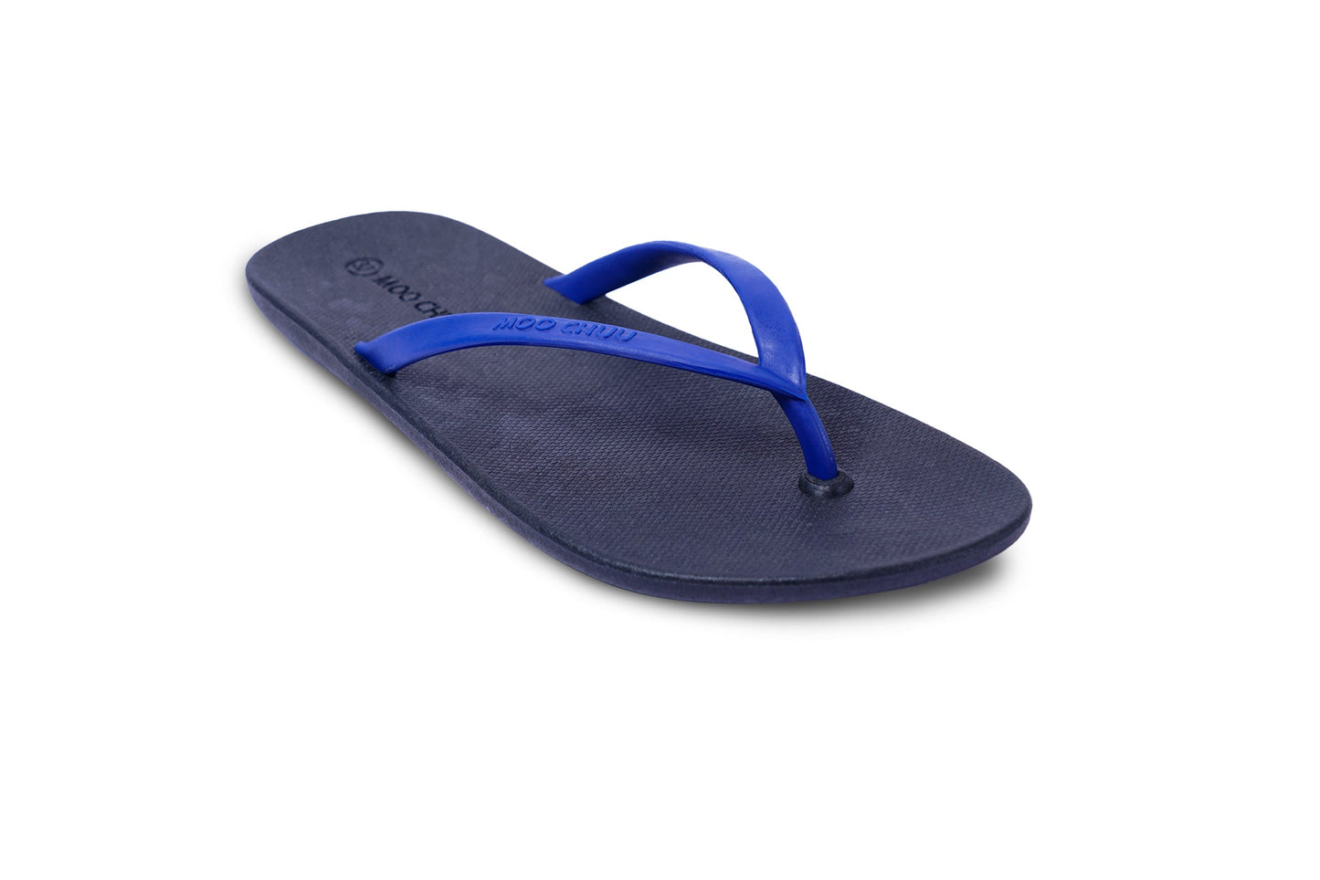 DALI FLIPPY SEMELLE NOIR ET LANIÈRE BLEU