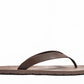 FLIPPY SEMELLE MARRON ET LANIÈRE MARRON
