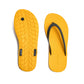 FLIPPY SEMELLE JAUNE ET LANIÈRE NOIR
