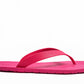 FLIPPY SEMELLE ROSE ET LANIÈRE ROSE