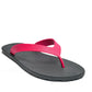FLIPPY SEMELLE NOIR ET LANIÈRE ROSE