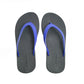 FLIPPY SEMELLE NOIR ET LANIÈRE BLEU