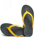 FLIPPY SEMELLE NOIR ET LANIÈRE JAUNE