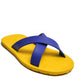 CROSS SEMELLE JAUNE ET LANIÈRE BLEU