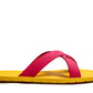 CROSS SEMELLE JAUNE ET LANIÈRE ROSE