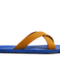 CROSS SEMELLE BLEU ET LANIÈRE CARAMEL