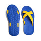 CROSS SEMELLE BLEU ET LANIÈRE JAUNE