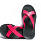 CROSS SEMELLE NOIR ET LANIÈRE ROSE