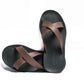 CROSS SEMELLE NOIR ET LANIÈRE MARRON