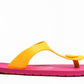 CANDY SEMELLE ROSE ET LANIÈRE JAUNE