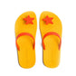 SWEETY STAR SEMELLE JAUNE ET LANIÈRE ORANGE