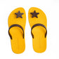 SWEETY STAR SEMELLE JAUNE ET LANIÈRE NOIR