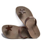 SWEETY STAR SEMELLE MARRON ET LANIÈRE MARRON
