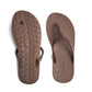THONGS SEMELLE MARRON ET LANIÈRE MARRON
