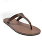 THONGS SEMELLE MARRON ET LANIÈRE MARRON