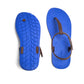 SAILY SEMELLE BLEU ET LANIÈRE MARRON