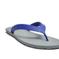 FLIPPY SEMELLE GRISE ET LANIÈRE BLEU