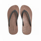 FLIPPY SEMELLE MARRON ET LANIÈRE NOIR