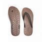 FLIPPY SEMELLE MARRON ET LANIÈRE NOIR