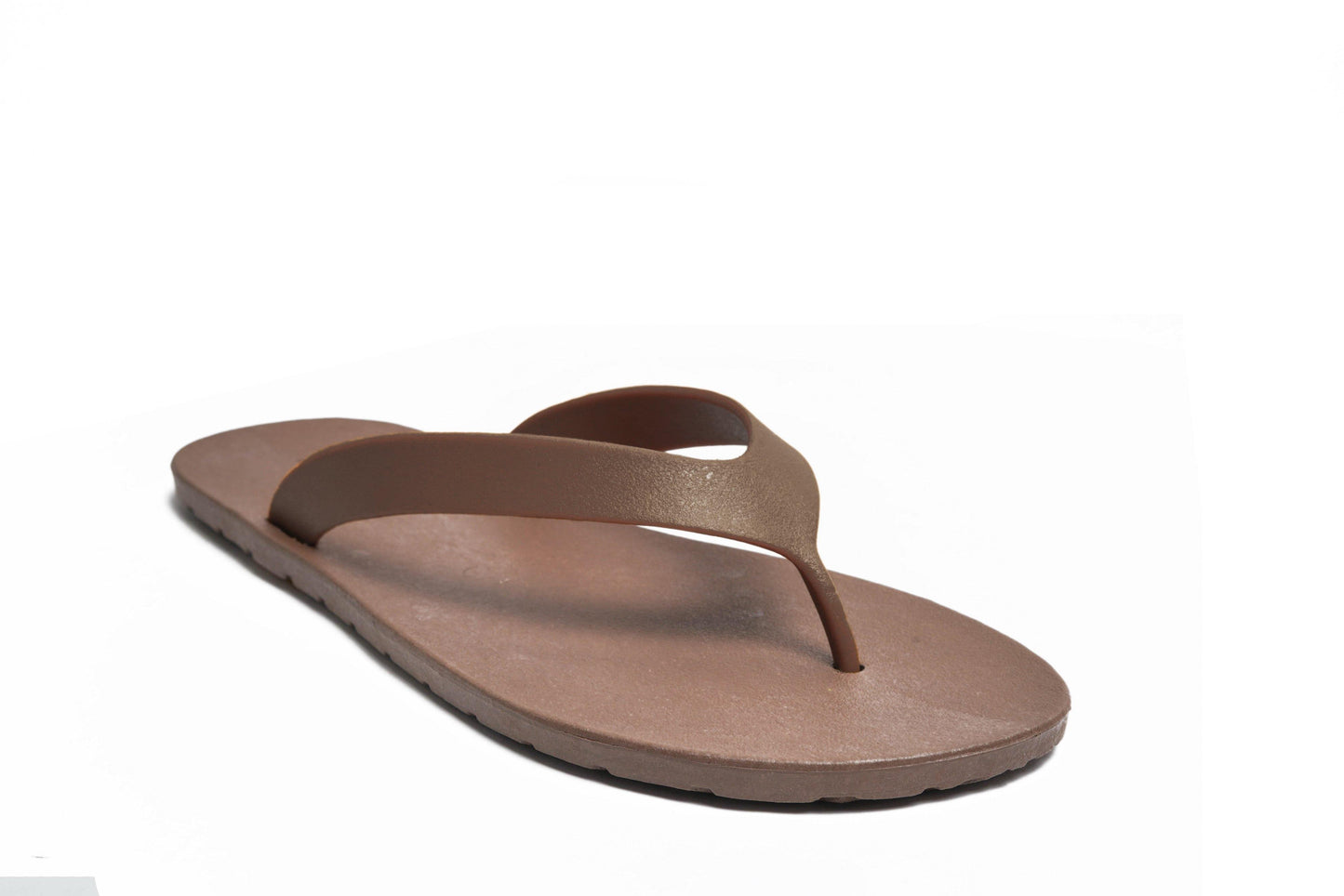 FLIPPY SEMELLE MARRON ET LANIÈRE MARRON