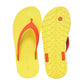 FLIPPY SEMELLE JAUNE ET LANIÈRE ROUGE