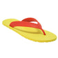 FLIPPY SEMELLE JAUNE ET LANIÈRE ROUGE