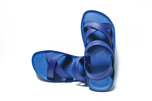 CROSS PLUS SEMELLE BLEU ET LANIÈRE BLEU