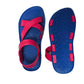 CROSS PLUS SEMELLE BLEU ET LANIÈRE ROSE