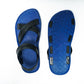 CROSS PLUS SEMELLE BLEU ET LANIÈRE NOIR