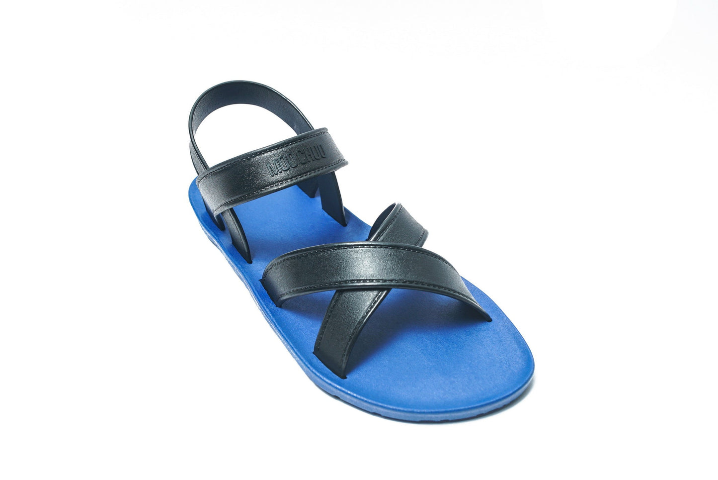 CROSS PLUS SEMELLE BLEU ET LANIÈRE NOIR