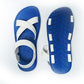 CROSS PLUS SEMELLE BLEU ET LANIÈRE BLANCHE