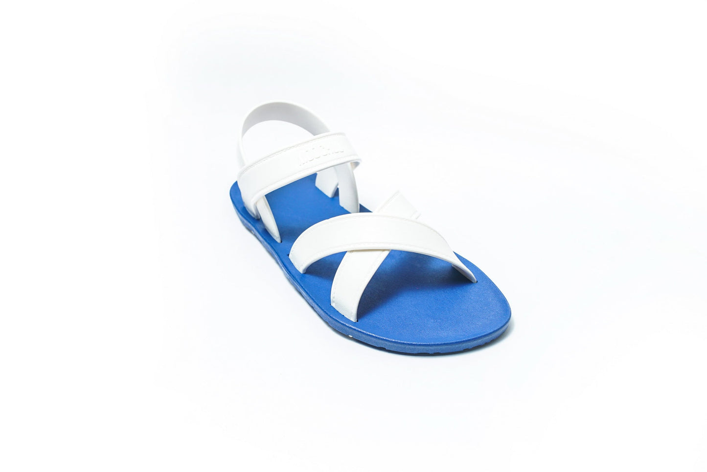 CROSS PLUS SEMELLE BLEU ET LANIÈRE BLANCHE
