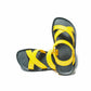 CROSS PLUS SEMELLE NOIR ET LANIÈRE JAUNE