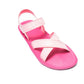 CROSS PLUS SEMELLE ROSE ET LANIÈRE ROSE CLAIR