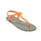 SAILY SEMELLE MARRON ET LANIÈRE ORANGE