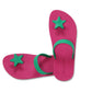 SWEETY STAR SEMELLE ROSE ET LANIÈRE VERTE