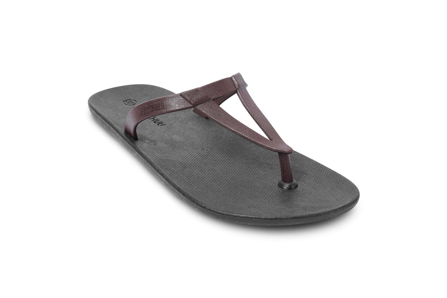 EIFFEL SEMELLE NOIR ET LANIÈRE MARRON