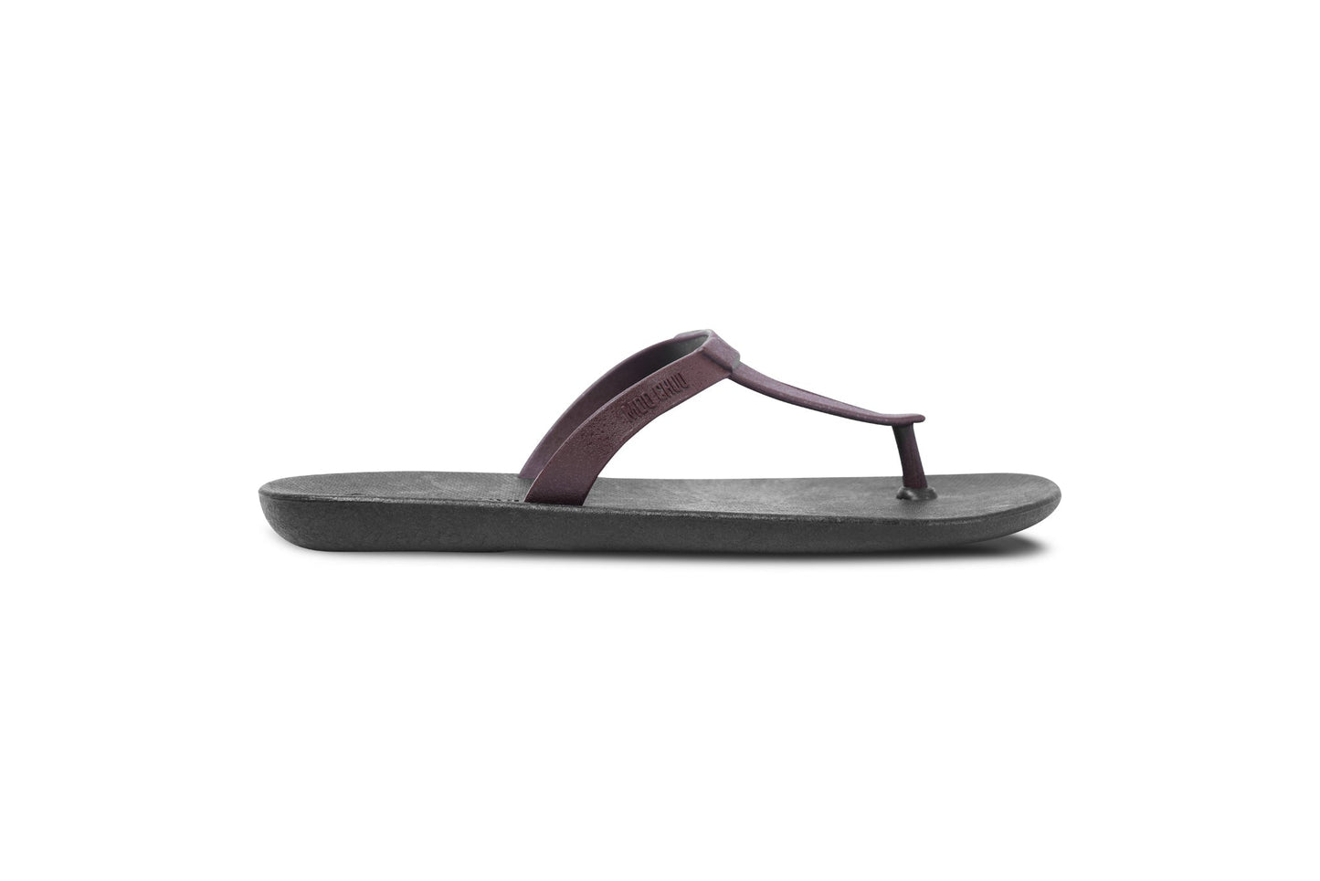 EIFFEL SEMELLE NOIR ET LANIÈRE MARRON