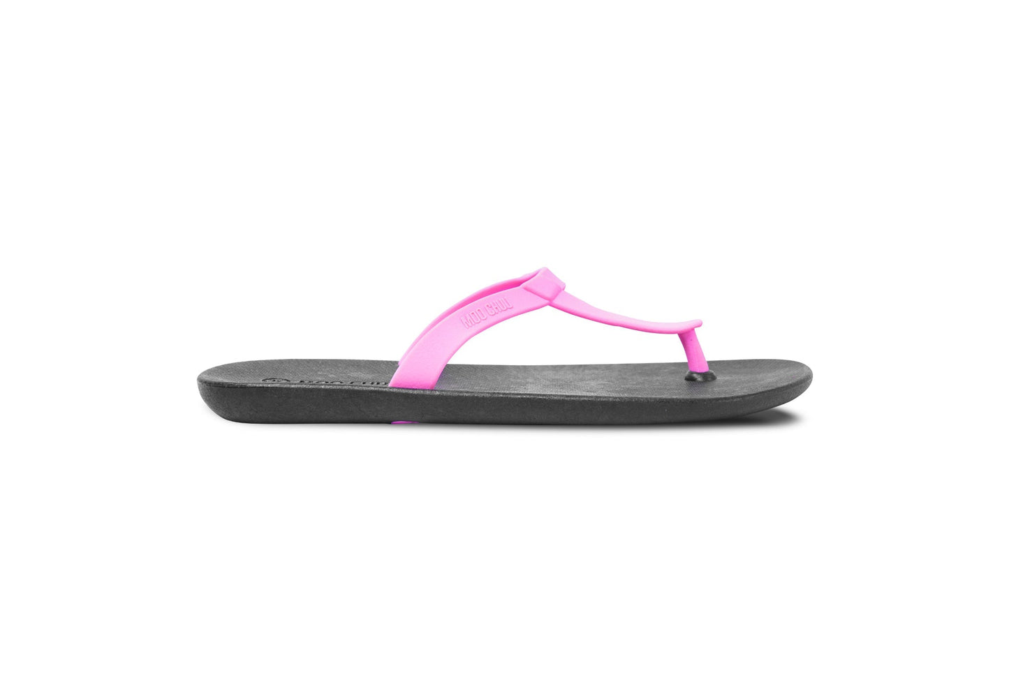EIFFEL SEMELLE NOIR ET LANIÈRE ROSE CLAIR