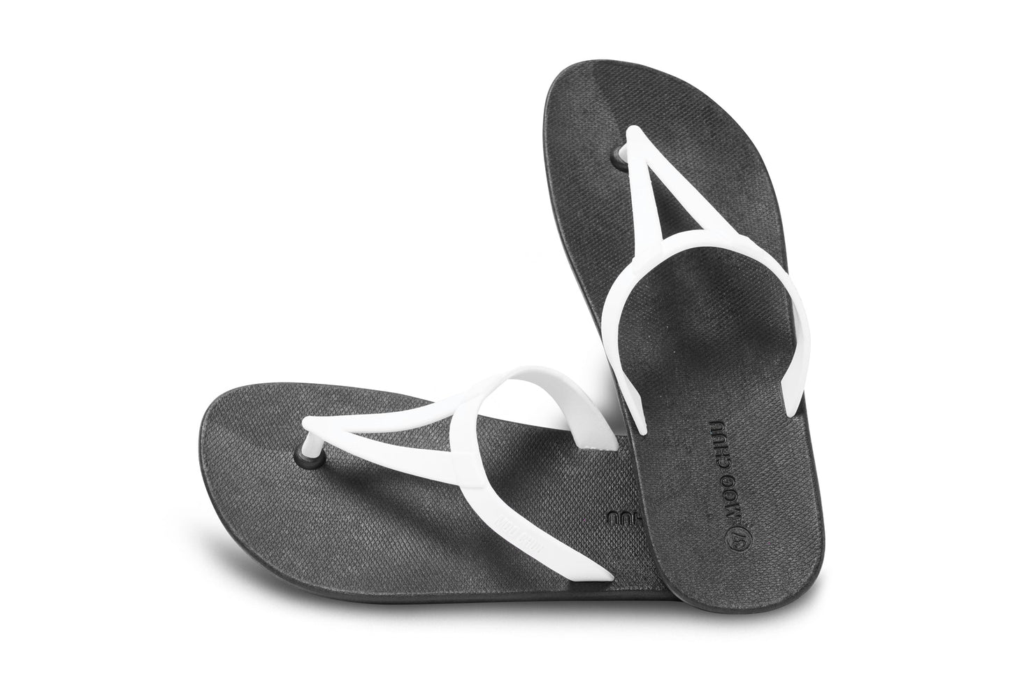 EIFFEL SEMELLE NOIR ET LANIÈRE BLANCHE