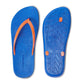 DALI FLIPPY SEMELLE BLEU ET LANIÈRE ORANGE