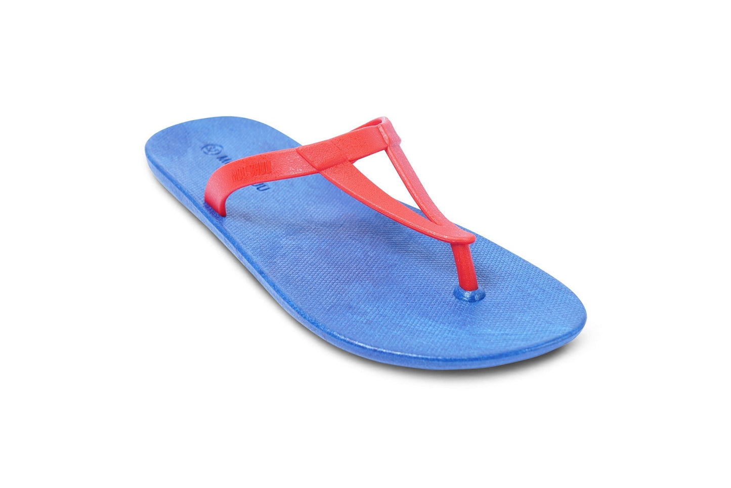 EIFFEL SEMELLE BLEU ET LANIÈRE ROUGE
