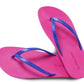 DALI FLIPPY SEMELLE ROSE ET LANIÈRE BLEU