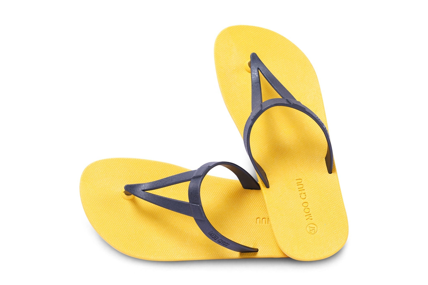 EIFFEL SEMELLE JAUNE ET LANIÈRE NOIR