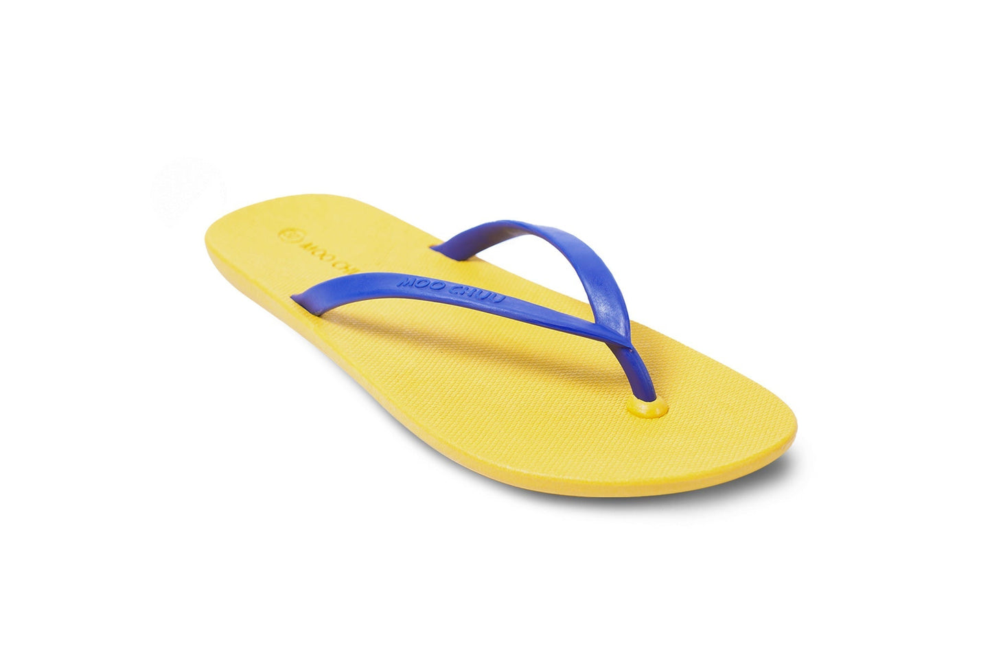 DALI FLIPPY SEMELLE JAUNE ET LANIÈRE BLEU