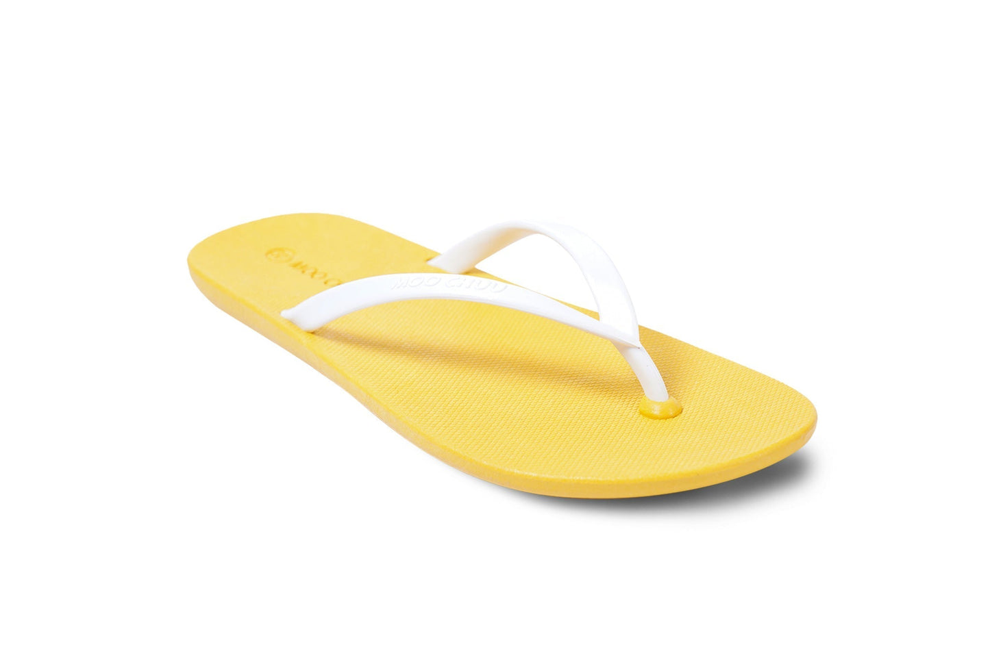 DALI FLIPPY SEMELLE JAUNE ET LANIÈRE BLANCHE