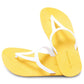 EIFFEL SEMELLE JAUNE ET LANIÈRE BLANCHE
